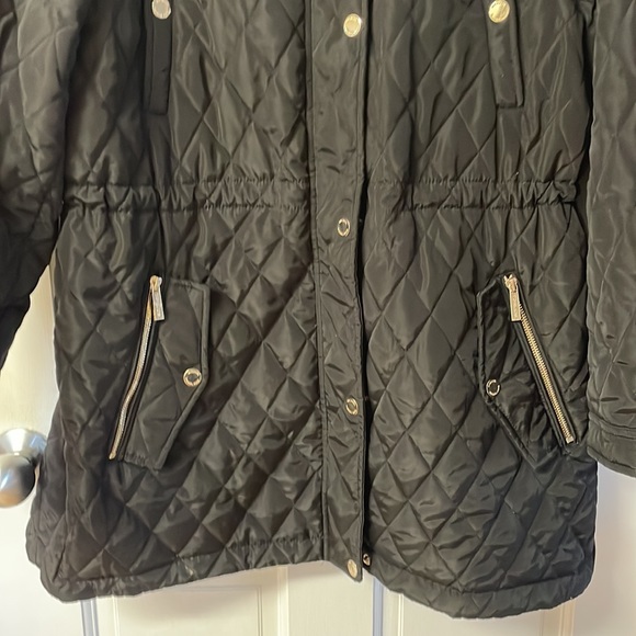 Michael Kors quilted jacket with hood women’s size XXL petite - Picture 5 of 17